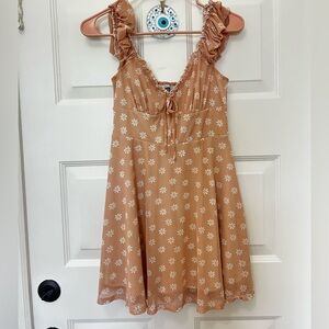 Urban Outfitters Striped baby doll dress